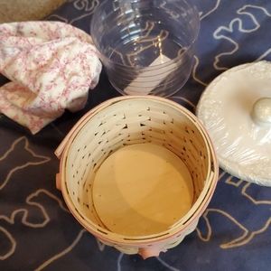 Longberger rare, hp rare breast cancer small gorgeous cancer limited edition